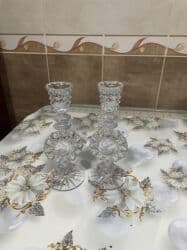 Rusun xrustal şamdanı