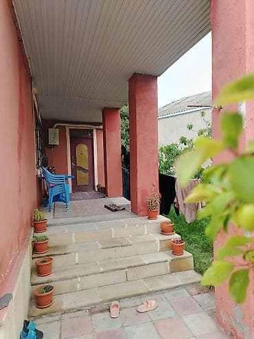 bineqedi ucuz heyet evleri: 1 mərtəbəli həyət evi - Plan: Eyvanlı giriş, 1 mərtəbə, 4 otaqlı 3 — 3