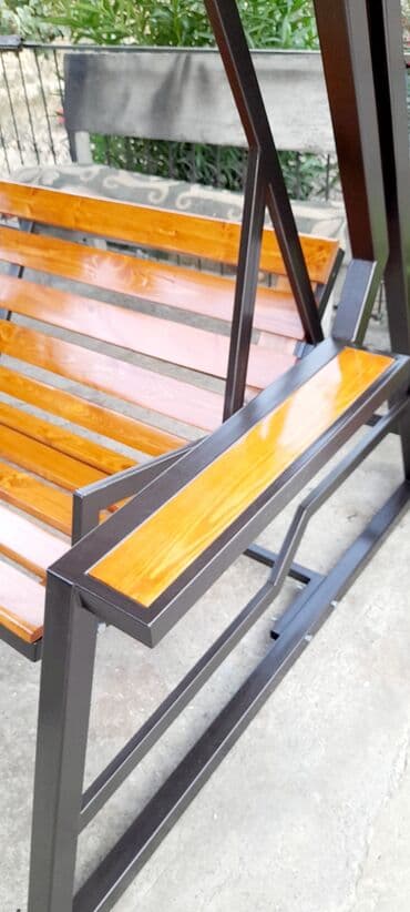 taxta yellencekler: Divan-yelləncək, Zontikli, Taxta — 3