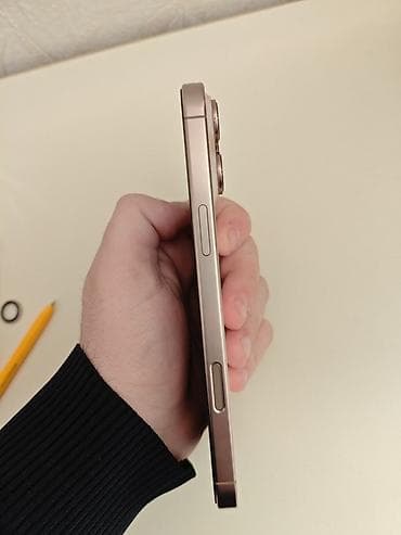 soyuducu islenmis satilir: IPhone 16 Pro Max, 256 GB, Desert Titanium — 9