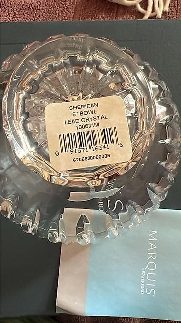 xrusta: Marquis by Waterford “Sheridan” qab - Brend/seriya: Marquis by — 3