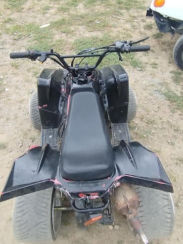 turbo az islenmis avtomobiller: Sport tipli dörd təkərli ATV kross motosiklet - Rəng: qara, aqressiv — 4