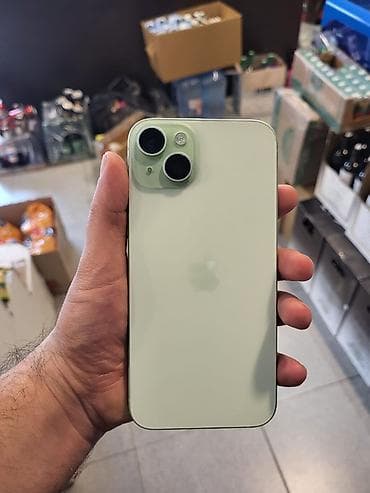 IPhone 15 Plus, 128 GB, Yaşıl, Simsiz şarj