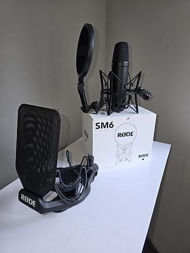 mikrafon satisi: Yeni Simli Mikrofon Rode, Pulsuz çatdırılma — 5