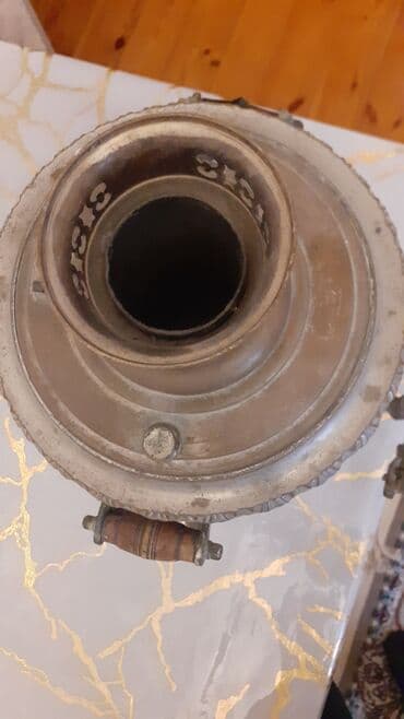 simavar: Qədimi samovar.1882ci il.Qiyməti 3000 AZN — 6