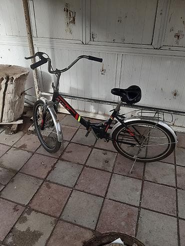 velosiped sumqayit: Şəhər/komfort tipli velosiped - Rəng: qara, qırmızı və sarı — 2