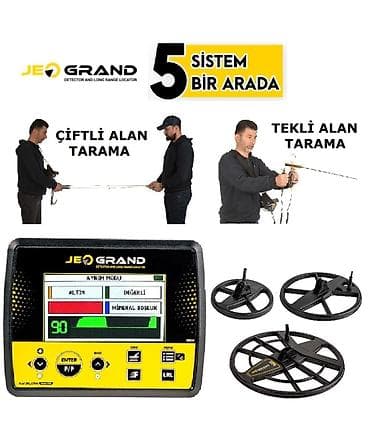 qızıl detektorları: Jeo Grand – uzun məsafəli axtarış və yeraltı metal aşkarlama komplekti — 5