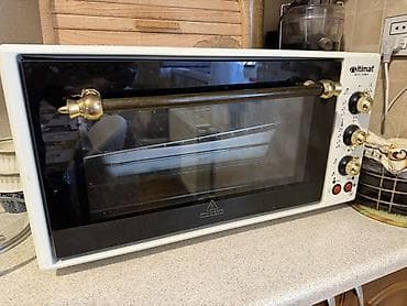 bisirme paneli: İtimat Best Cooker elektrikli soba. Ağ rəngli korpuslu, geniş ön — 1