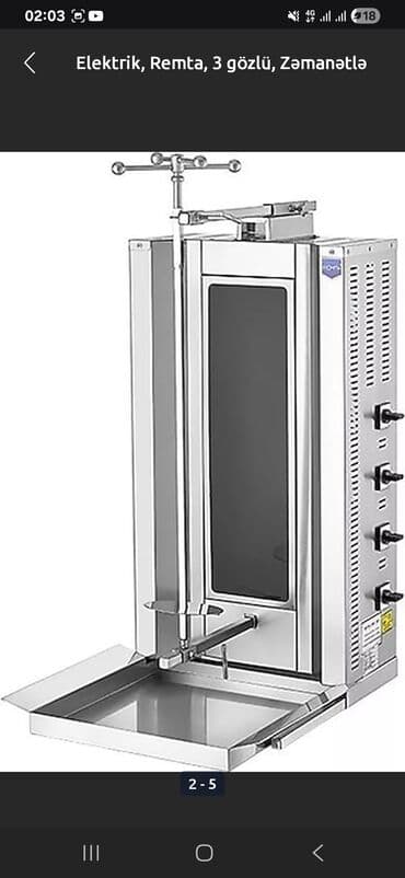 ət çəkən maşın qiyməti: Elektrik, Remta, 3 gözlü, Zəmanətlə — 2