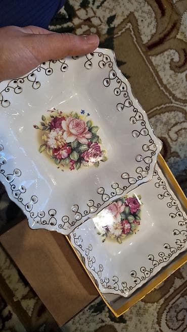 acar naboru: Nahar dəsti, rəng - Ağ, Farfor, Almaniya — 1