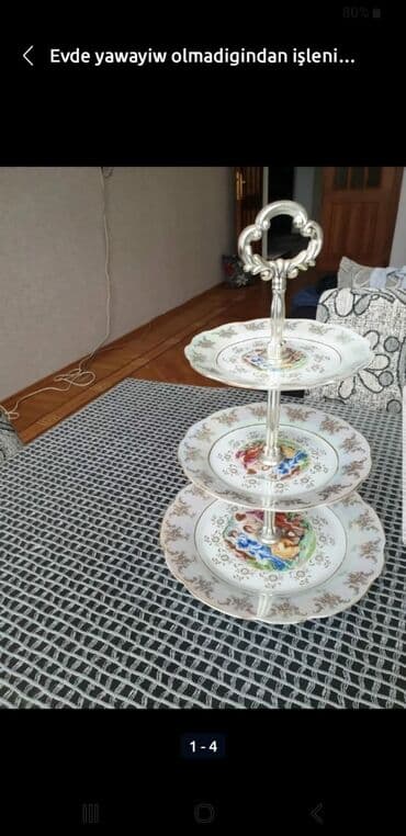 hesam qablari qiymeti: Tort və şiriniyyat qabı, Çexiya — 4