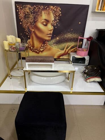 Оборудование для производства: Pedikür stansiyası – şık və funksional komplekt - Podiumlu baza: ağ — 2