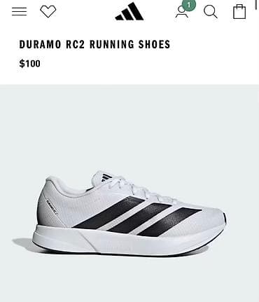 ag krasovka: Adidas Duramo RC2 Running Shoes – qaçış üçün yüngül və rahat model. - — 2