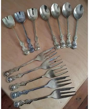 Qaşıqlar: HAMISI,BİRLİKDƏ. Təzə,və,İşlənmiş. 5,ədəd,böyük,salfetka,qabları — 4