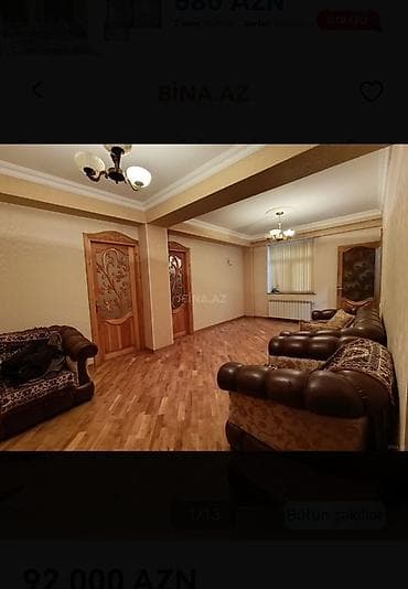 kiraye ec: 3 otaqlı mənzil – geniş və işıqlı Masazır Qurtuluş 93 Y/K 1-ci mertebe — 5