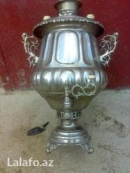 Nasoslar və hidroforlar: Qedim figurlu samovarlar aliram, shekillere baxin,onlara oxshar — 1