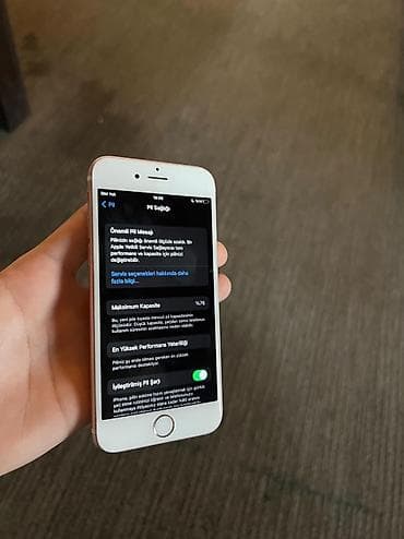 iphone pro max: IPhone 6s, Rose Gold, Barmaq izi — 4
