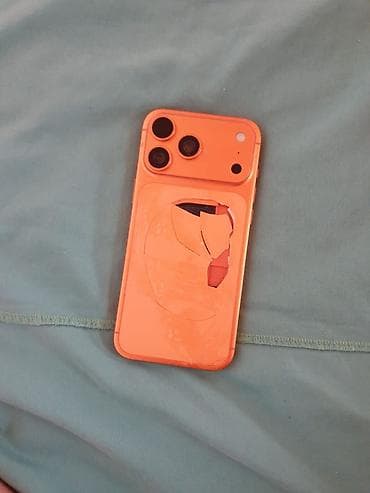 iphone kredit: IPhone 17 Pro Max, Narıncı, Qırıq — 4