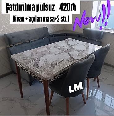 Künc divan, Mətbəx üçün, Açılan lalafo.az -da Künc divan, Mətbəx üçün, Açılan