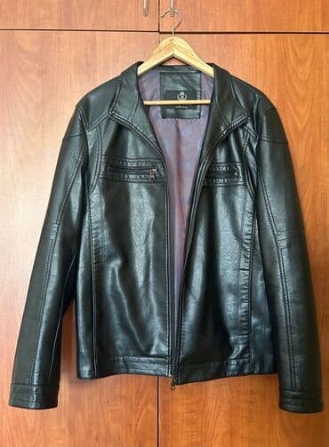 kişi dəri godəkcələr: Qara ceket/kojanka Tebii deridendir Razmeri S Geyinilməyib (razmeri — 2