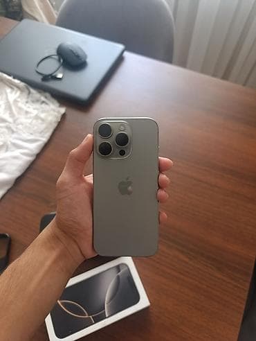 tablet mini 6: IPhone 16 Pro, 128 GB, Natural Titanium, Face ID — 7
