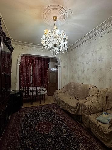 gənclik: 2 otaqlı mənzil – klassik üslubda geniş zal və dəhliz - Ümumi plan — 5