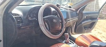 maşım: Hyundai Santa Fe GLX, gümüşü rəng, 5 qapılı krossover/SUV. Xarici: - — 3