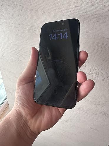 iphone 12 satış: IPhone 14 Pro, 128 GB, Qara, Face ID, Sənədlərlə — 4