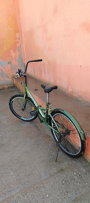 24 lik velosiped: İki təkərli Uşaq velosipedi Start, 24", sürətlərin sayı: 1 — 1