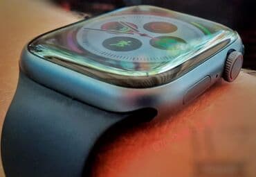 Toy paltarları və aksesuarları: Microwear w17 ⚜️ YENİ Apple Watch 7 süper copy ⚜️ 🔹İWO W17 🟡Ekran — 1