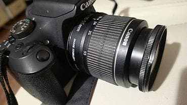 Canon EOS 2000D DSLR fotoaparat + Canon EF‑S 18‑55mm IS II obyektiv - — 2