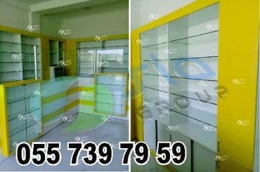 Hər növ aptek vitrinlərinin sifarişi