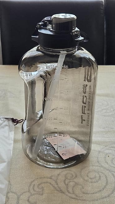 İdman qidaları: Fitnes Sport İş Kamp Gezilere Denize Sportif Termos 2500 ml — 1