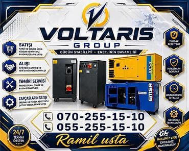 Voltaris Group – enerji avadanlıqları və xidmətləri - Satış: Fərdi və