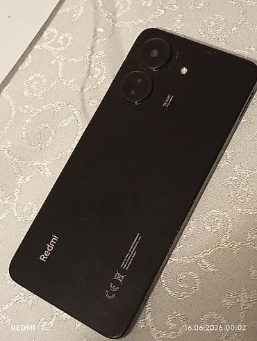 Redmi 13C, 128 ГБ, цвет - Черный, Две SIM карты, Отпечаток пальца, Сенсорный — 3