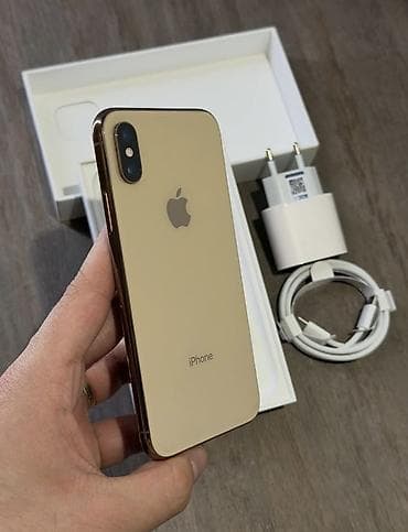 IPhone Xs, 256 GB, Rose Gold, Zəmanət, Face ID, Sənədlərlə