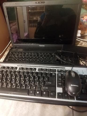 iphone 6 kabro: Toshiba noutbuk + aksessuarlar dəsti öz klaviaturasi yaxşı islemediyi — 1