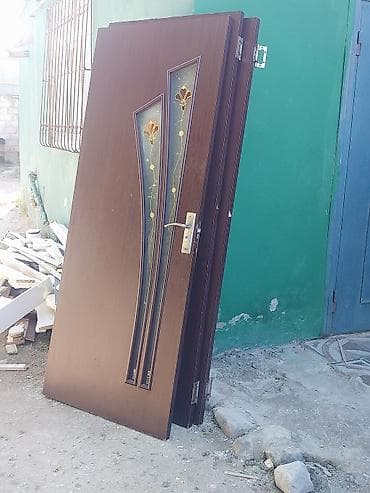 col qapilar: Mebel tipli giriş/interyer qapısı dəsti - Material: ağac teksturalı — 1
