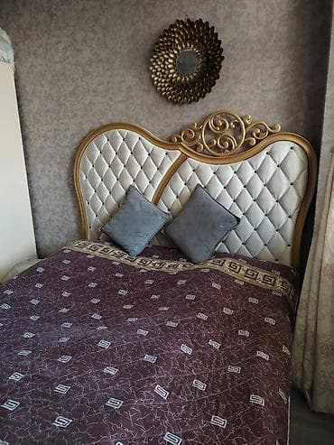 İkinəfərlik çarpayı, Bazalı, Matrassız