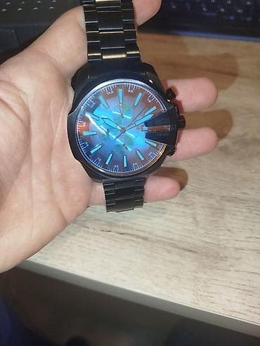 Qol saatları və aksesuarlar: Qol saatı, Diesel, rəng - Qara — 2