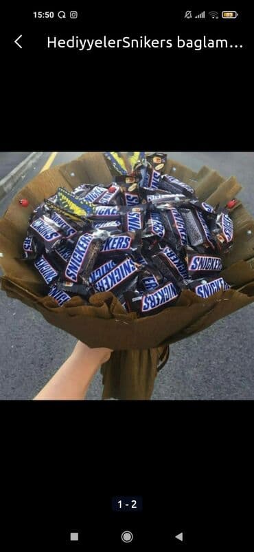 Sırğalar: Buketlər, səbətlər — 9