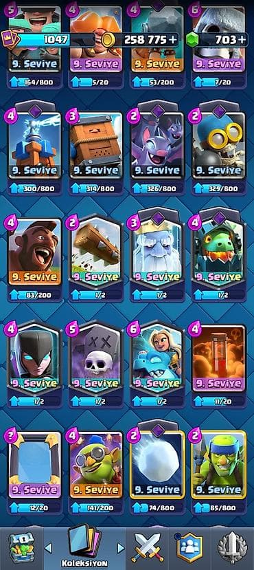 clash royale: Clash Royale oyun hesabı - Arena: 16 (Celladın Mutfăğı), 5500+ kupa - — 3