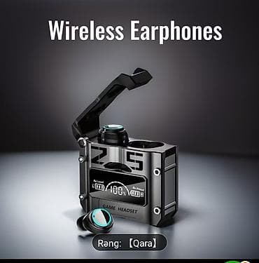 kompüterlərin satisi: Məhsul: Wireless Earphones – Z5 Game Headset (Rəng: Qara) — 1