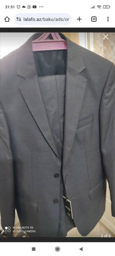 зеленые мужские спортивные костюмы: Süvari kostyum.yenidir hədiyyə alınıb ölçü uyğun olmadı.46 razmer — 3