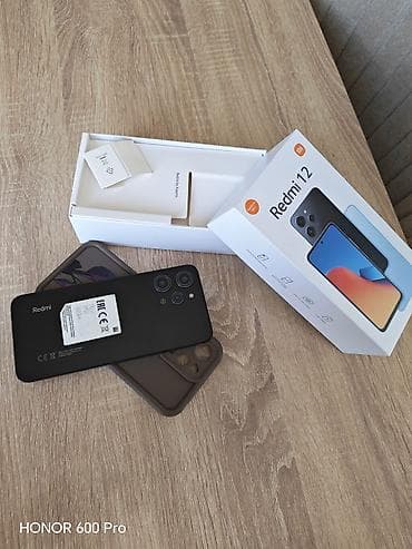 xiaomi buds 5 pro: Redmi 12, 128 GB, rəng - Qara, Sənədlərlə — 1