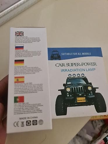 candan test pompası: CAR SUPER-POWER “Irradiation Lamp” – LED proyektor işıq - Tətbiq — 3