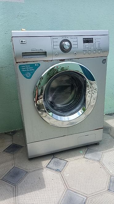 Paltaryuyan maşın LG, 6 kq, İşlənmiş, Avtomat, Qurutmasız, Kredit yoxdur lalafo.az -da Paltaryuyan maşın LG, 6 kq, İşlənmiş, Avtomat, Qurutmasız, Kredit yoxdur