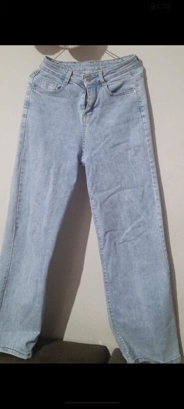 BYD: 27 olcu .Açıq mavi (light wash) rəngdə cins şalvar. - Kəsim — 1