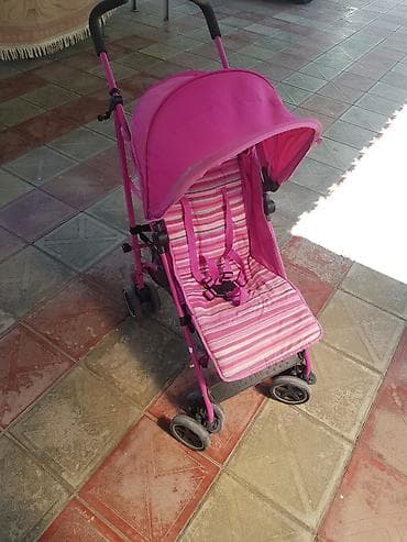 uşaq stulları: Klassik gəzinti arabası, Mothercare, İşlənmiş, Cins: Qız — 4