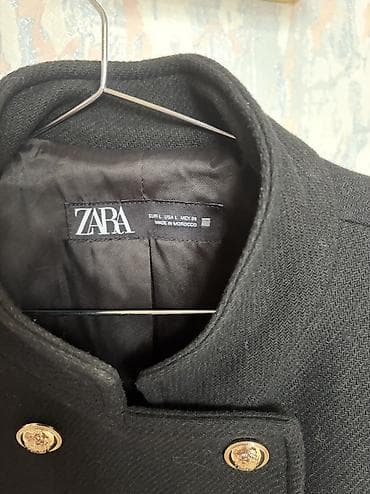 zara mont: Palto, Zara, L, rəng - Qara — 2